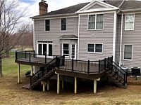 <b>Trex Transcend Spiced Rum with Black Ultralox Aluminum Railing in Crownsville, MD 2</b>